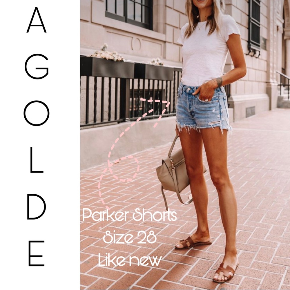 Agolde Parker Shorts (LIKE NEW)I ship same or next day!